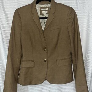 J. Crew Women's Tan Blazer School Boy